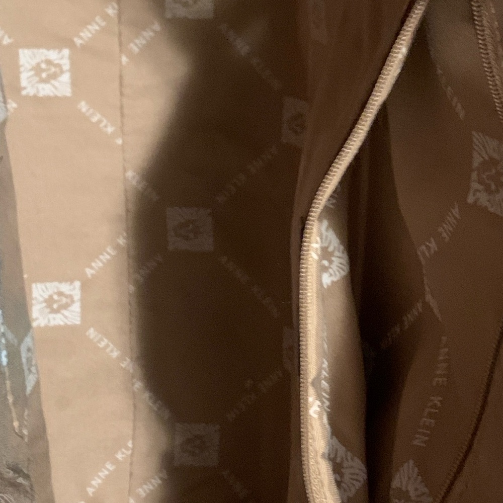 Brown Rattan Caning Woven Faux Leather Tote Bag - Picture 8 of 9